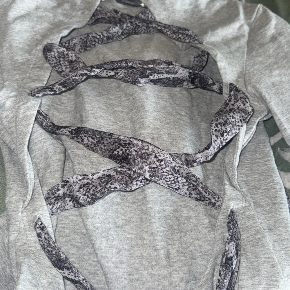 NWOT Free People Straps in the Back Bodysuit